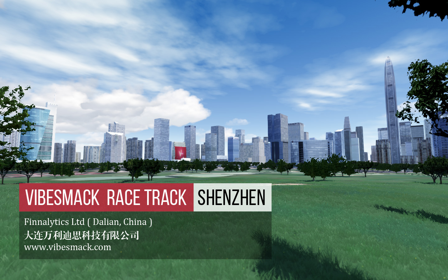 VibeSmack Street Racing Shenzhen - Digital Race Track for Assetto Corsa